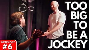 Too Big To Be A Jockey