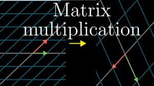 Matrix multiplication as composition
