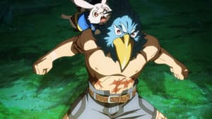Half-Naked Birdman and the Gang in Golem Paradise