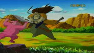 Tang Sanzang Turns into a Tiger