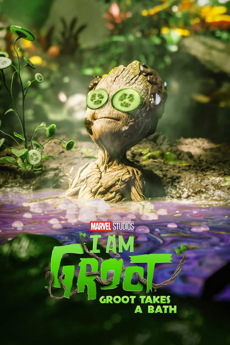 Groot Takes a Bath