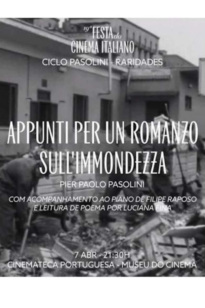 Appunti per un romanzo sull'immondezza