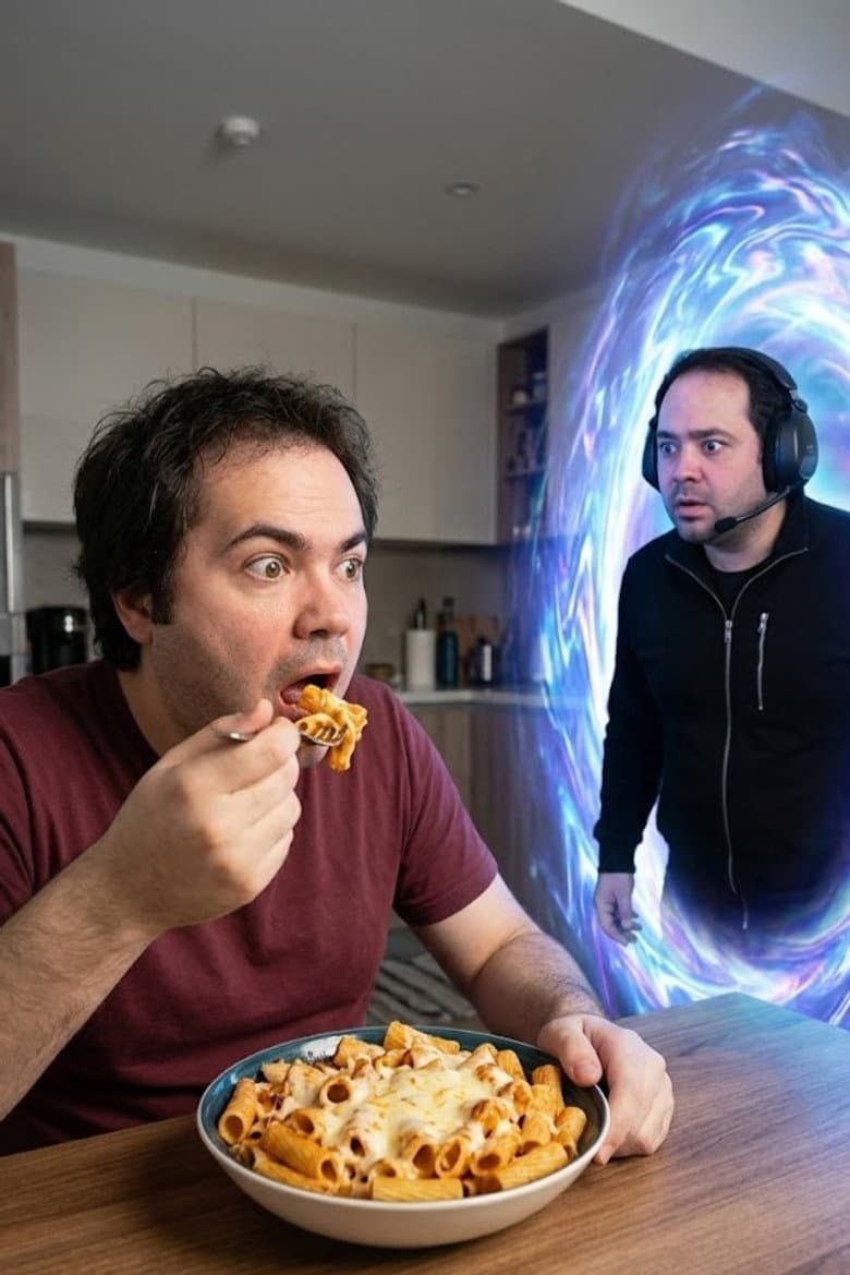 Oğuz Sasi Meets With Oğuz Sasi Who Comes From Other Dimension While Eating Pasta With Cheese